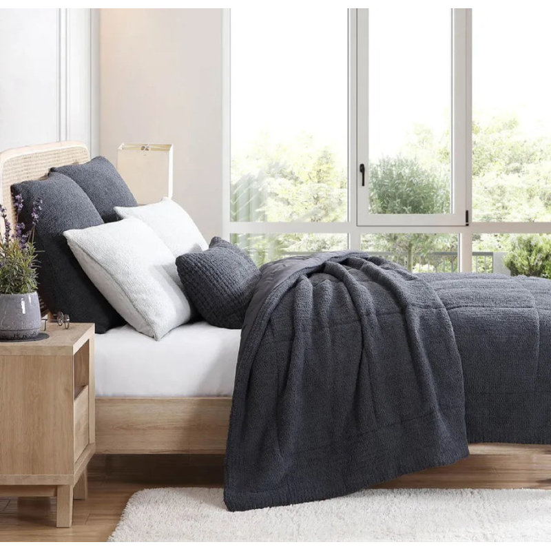 Snug Sham Set, Standard, Off White