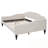 Full Size Upholstered Daybed with Tufted backrest