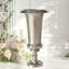 Vase argenté, 24,75 pouces