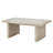 Roundhill Furniture Cavira Modern Faux Marble Living Room Coffee Table, Beige-123034297