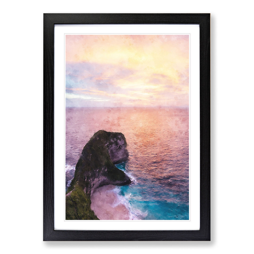 Nusa Penida Island in Indonesia - Framed Print