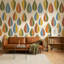 Décoration murale rétro rétro Mid-Century-341918277-341918273
