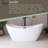 67" Acrylic Freestanding Soaking Bathtub