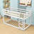 Hinote Wood Twin Over Twin Bunk Bed With Spacious Storage And Enhanced Safety Features-467423290