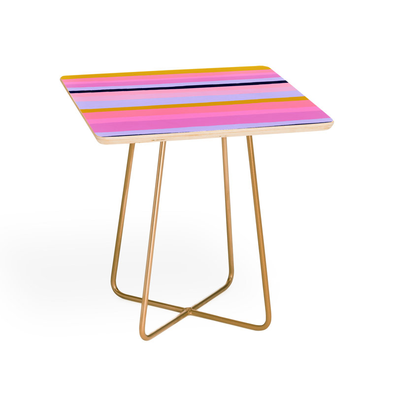 Table de bout à pieds croisés