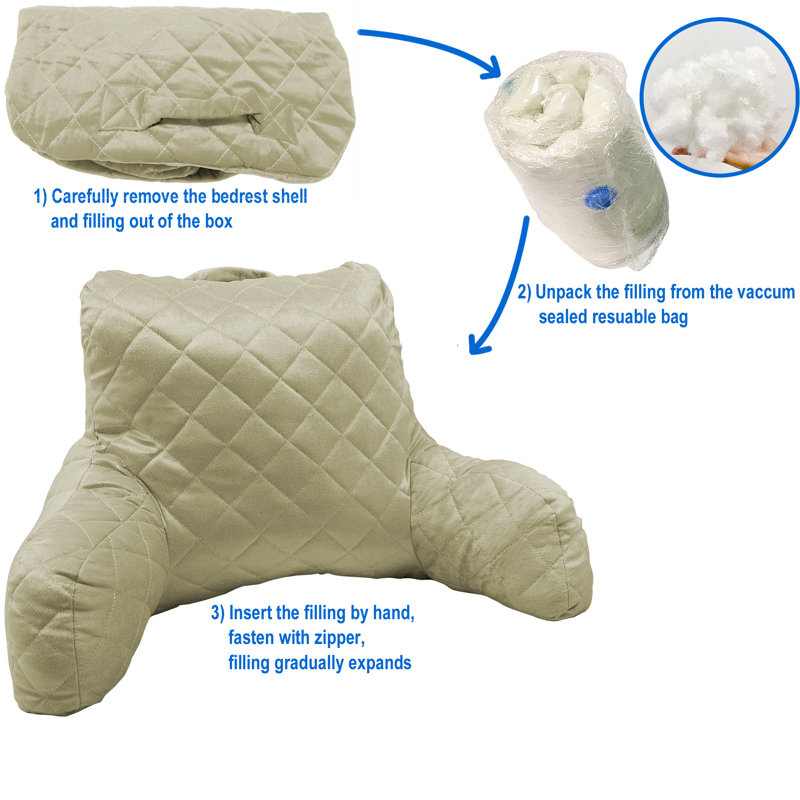  Housse et insert de coussin en velours, Lime dorée