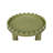Madeline Scalloped Round Side Table Green-1767780330