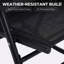 2 chaises longues pliantes, noir-768097863