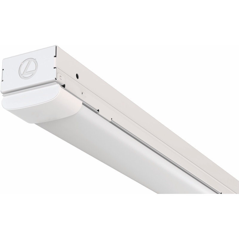 Lithonia 96" White LED Strip Light Fixture with 11000 Lumens