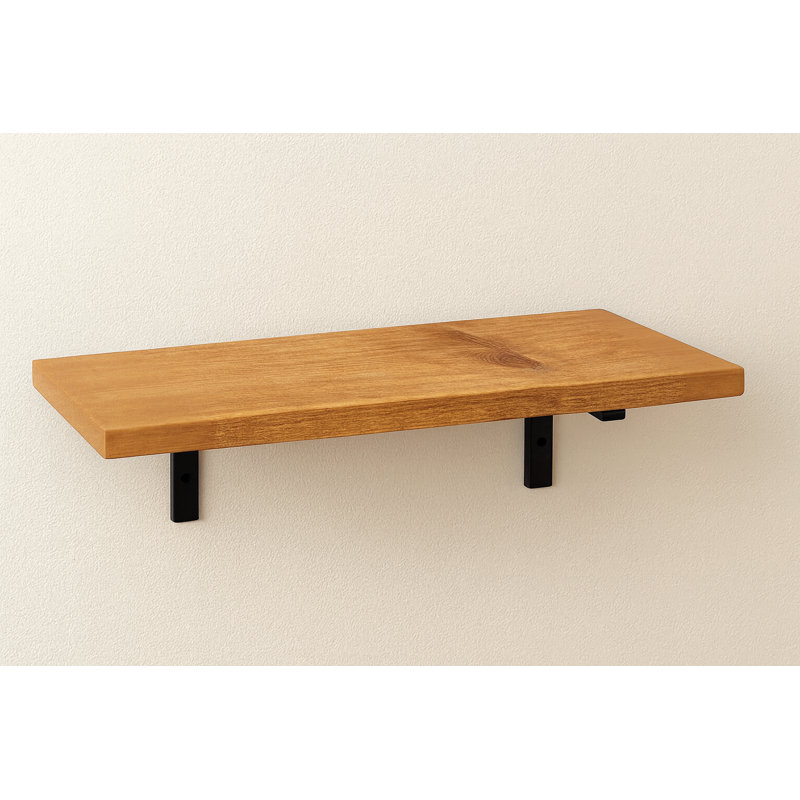 Bibliothèque simple S&Z TopHand®, tablette murale, présentoir suspendu, présentoir mural 32 po, L 32 po x P 8 po