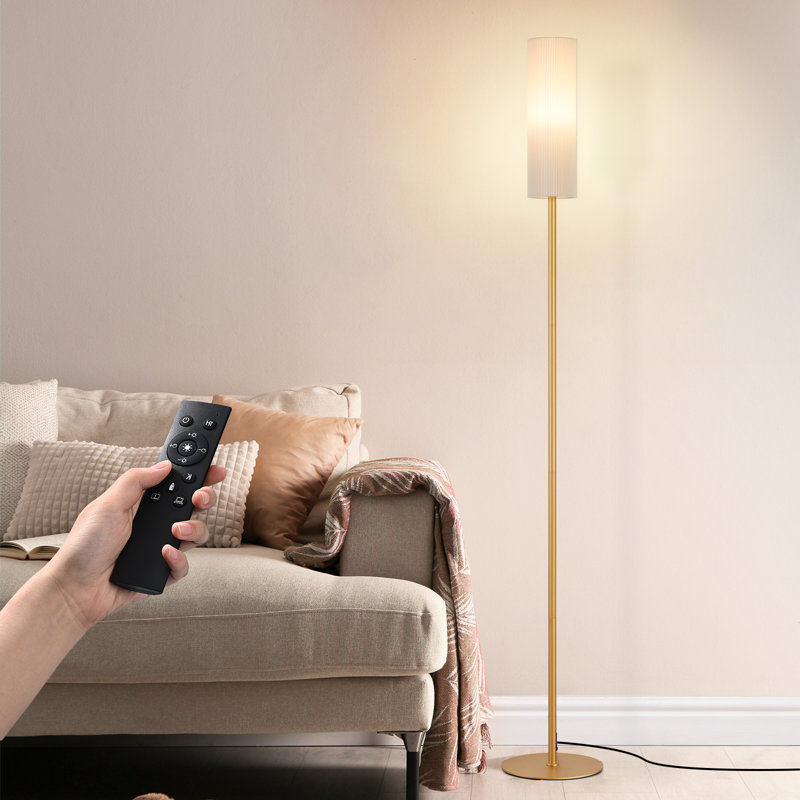 165cm Polished LED Traditional Floor Lamp