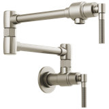 Litze® Wall Mount Pot Filler with Knurled Handle