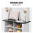 Hall Tree Entryway Bench, 32" Wide Mudroom bench with Storage and Seating, Adjustable Shelves and 5 Hanging Hooks with 4 Storage Drawers, Coat Rack with Shoe Storage, Entryway, Hallway