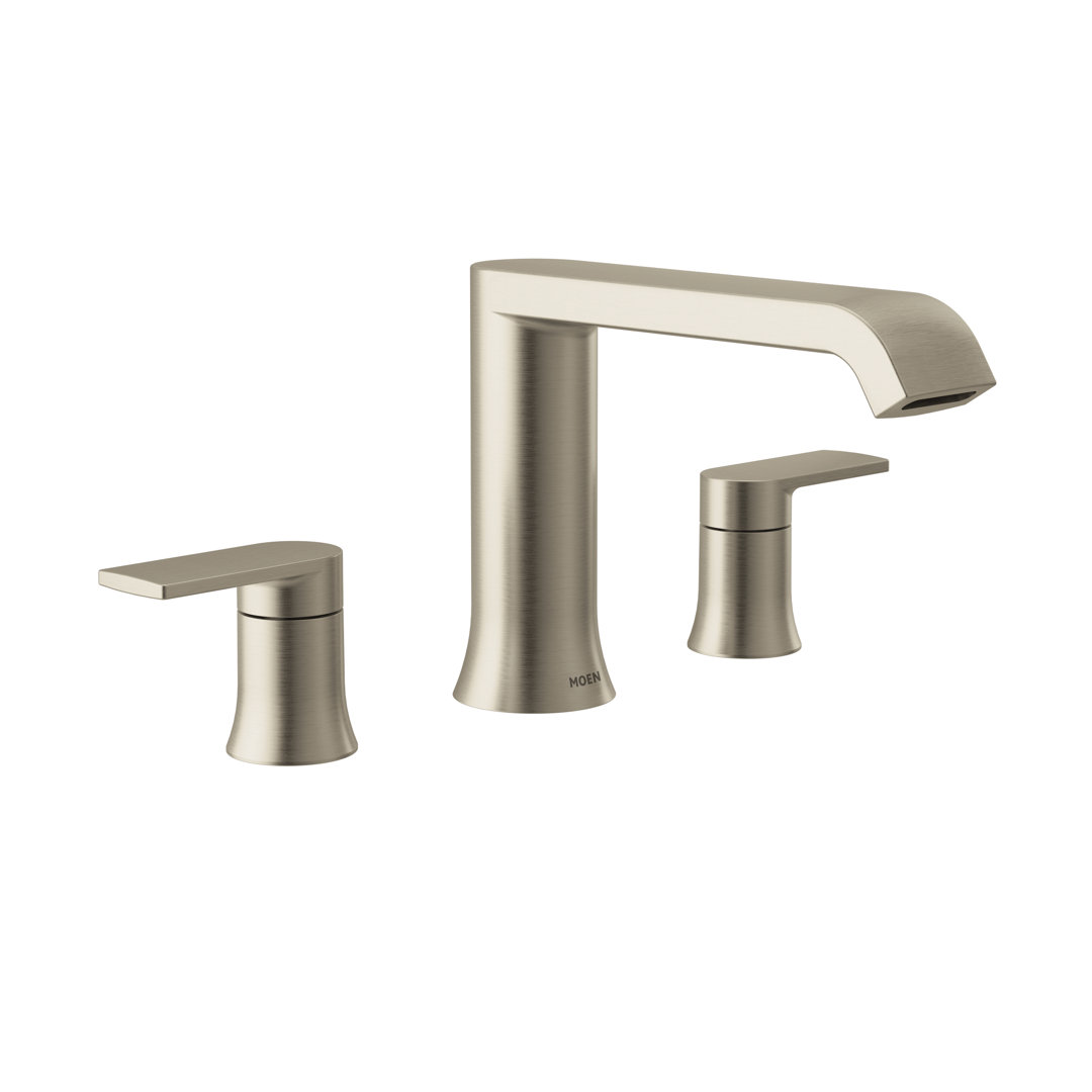 Moen Genta LX Two Handle 8 in. Widespread Bathroom Faucet Trim Kit, Valve Required Moen