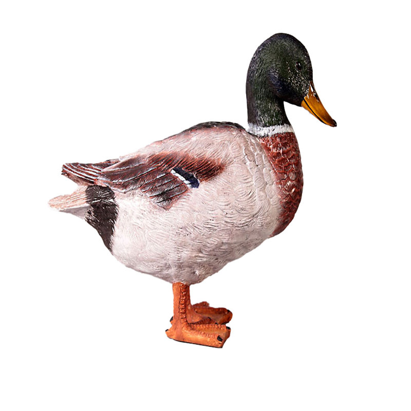 Statue mâle canard colvert