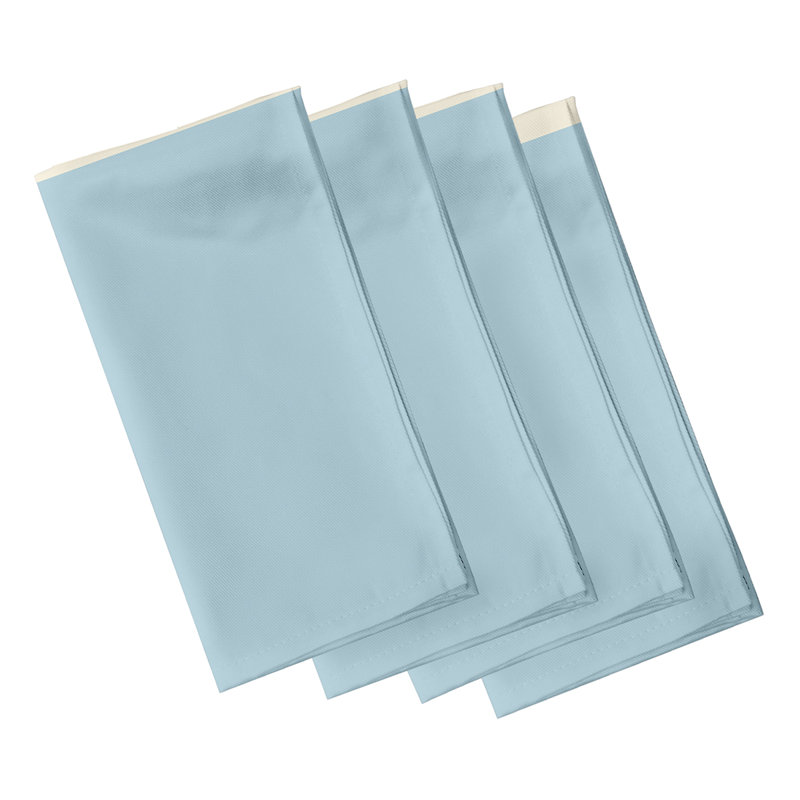 Ensemble de serviettes 4 pièces Holiday Brights, L 18 po x L 18 po, Glaçon