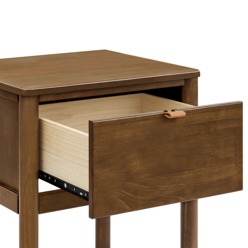 Bondi Assembled Nightstand, Natural Walnut