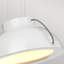 Araby 1 - Light White Painted LED Dome Pendant