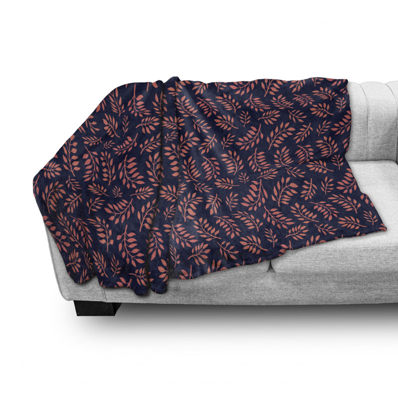 Hand Woven Throw Blanket, 50" W x 60" L