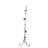 New Bordeaux Wrought and Glass Candleholder-114397317