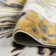 Tapis jaune / noir / blanc Pinette
