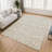 Machine Washable Indoor/Outdoor Chantille ACN2787 Lattice Rug-505974736
