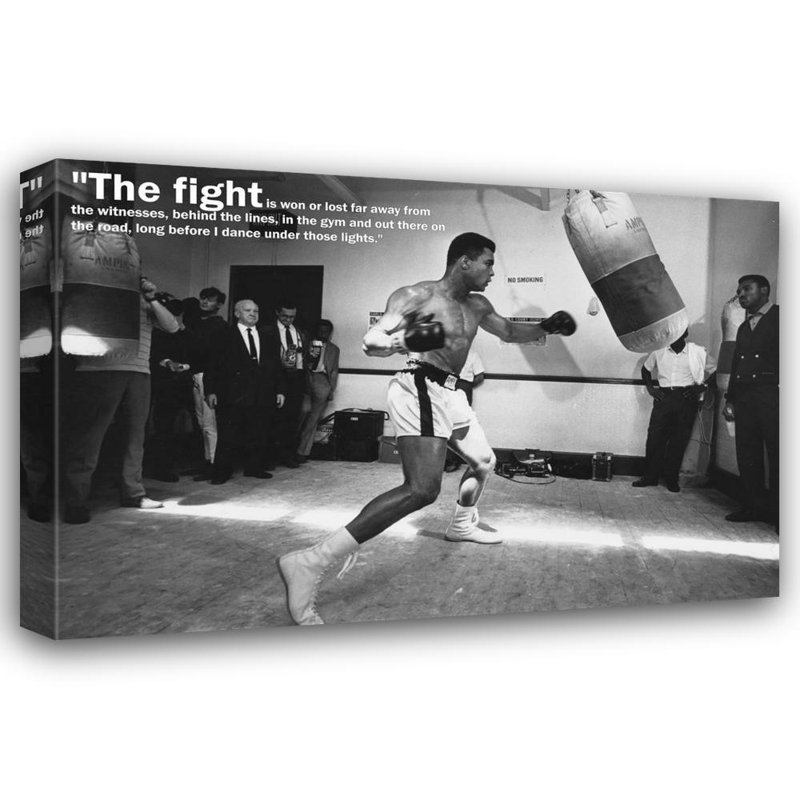 Sac lourd Muhammad Ali, H 27 po x l 40 po