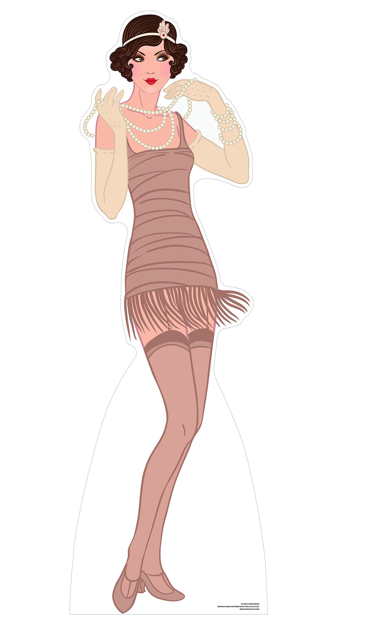 Flapper Slide Show Star Cutouts Flapper Cardboard Standup - Wayfair Canada