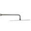 Pomme de douche à pluie fine 16 po carrée avec bras mural à 90 degrés IPS 1/2 po x 19 po IPS-105842154