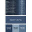 Tapis de zone bleu contemporain-357034115
