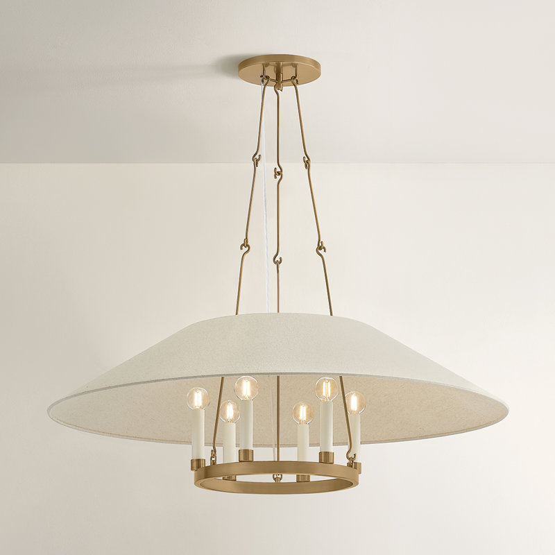 Lustre d'archive par Lauren Liess x Troy, Laiton