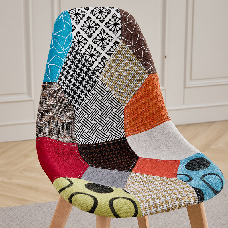 Galvez Upholstered Dining Chair, Multicolor