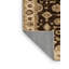 Tapis brun lavable à la machine-1273456442
