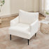 Fauteuil d'appoint, canapé simple à accoudoirs rembourrés