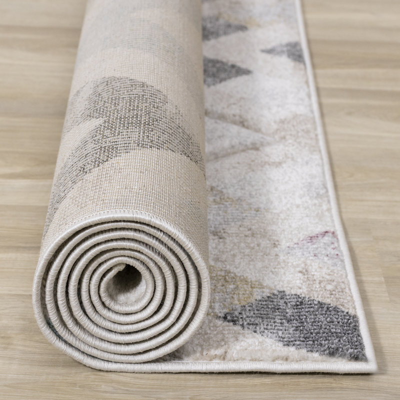 Geometric Indoor Rug, Rectangle 7'10" x 10'6"