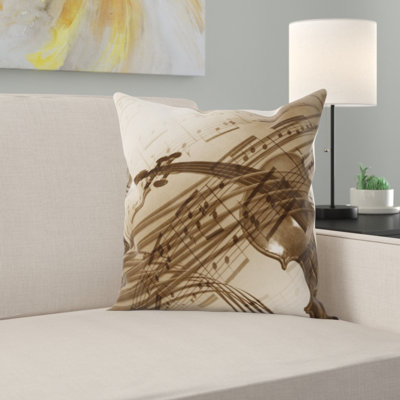 Microsuede Throw Pillow