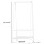 Petit support portatif en métal avec tablette double couche-112563427