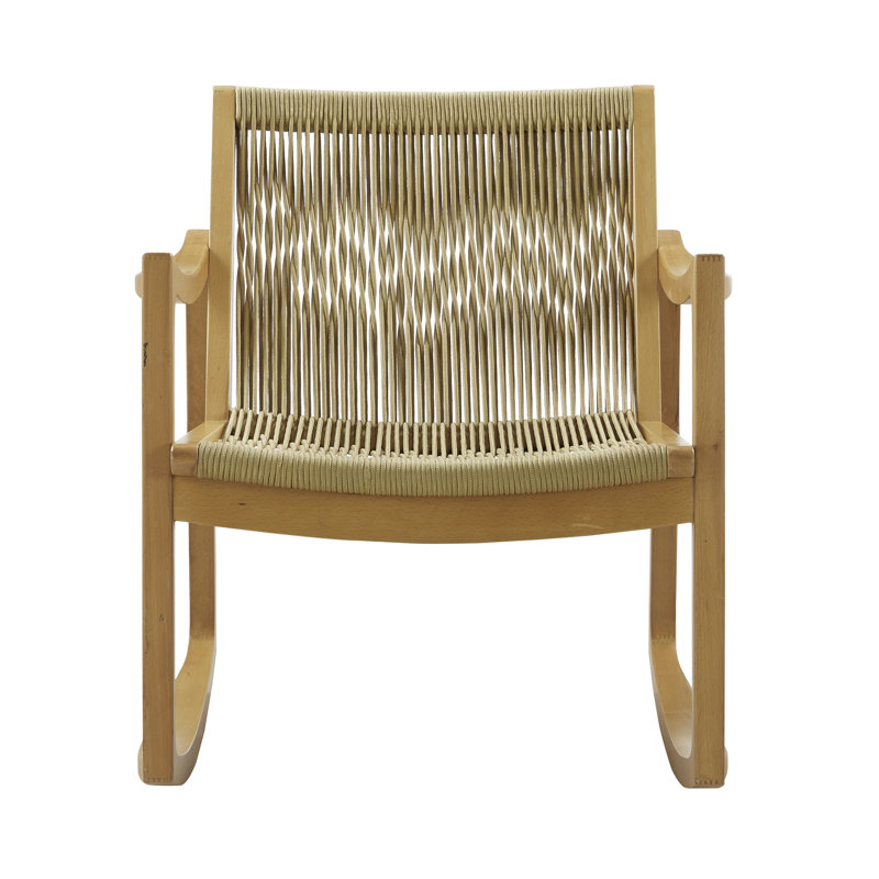 Chaise berçante Alwyn, Naturel