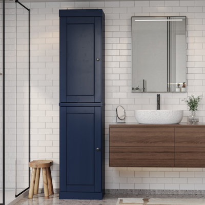 Armoire de rangement 100% bois massif Palace Imports, portes à panneaux surélevés, tablettes réglables, l 16,5 po x L 71,5 po