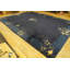 Antique Peking Chinese Allover Floral Blue Navy 1920s Rug