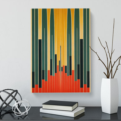 Anete Spring Forest Art Deco Vol.2 - Wrapped Canvas