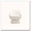 Chaise pivotante Boucle, structure en bois massif