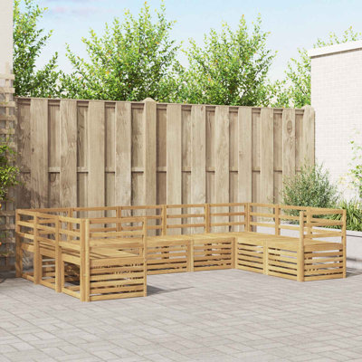 304cm Wide Patio Sectional Set