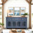 Buffet Server Cabinet, No Assembly Required, Corduroy