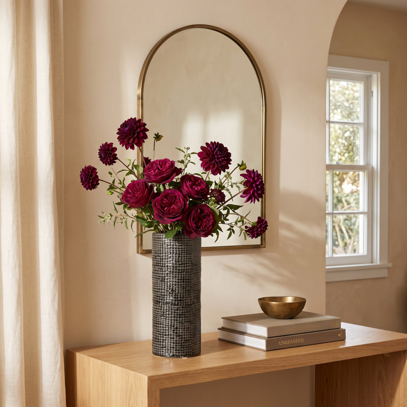 Vaila Table Vase 1, 9.8" H x 4.1" W x 4.1"D
