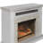 Carolina White Fireplace-1052598458