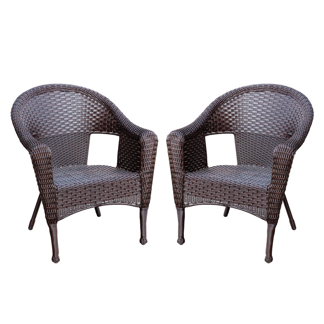 Kentwood Patio Chair (Set of 2) Alcott Hill® 