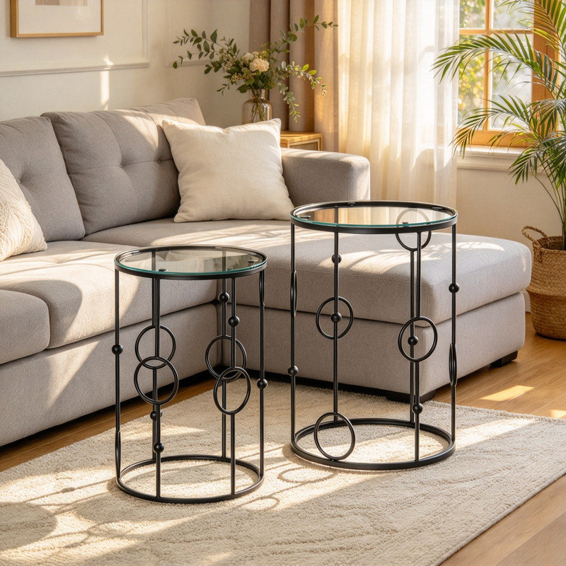 2 - Piece Living Room Table Set