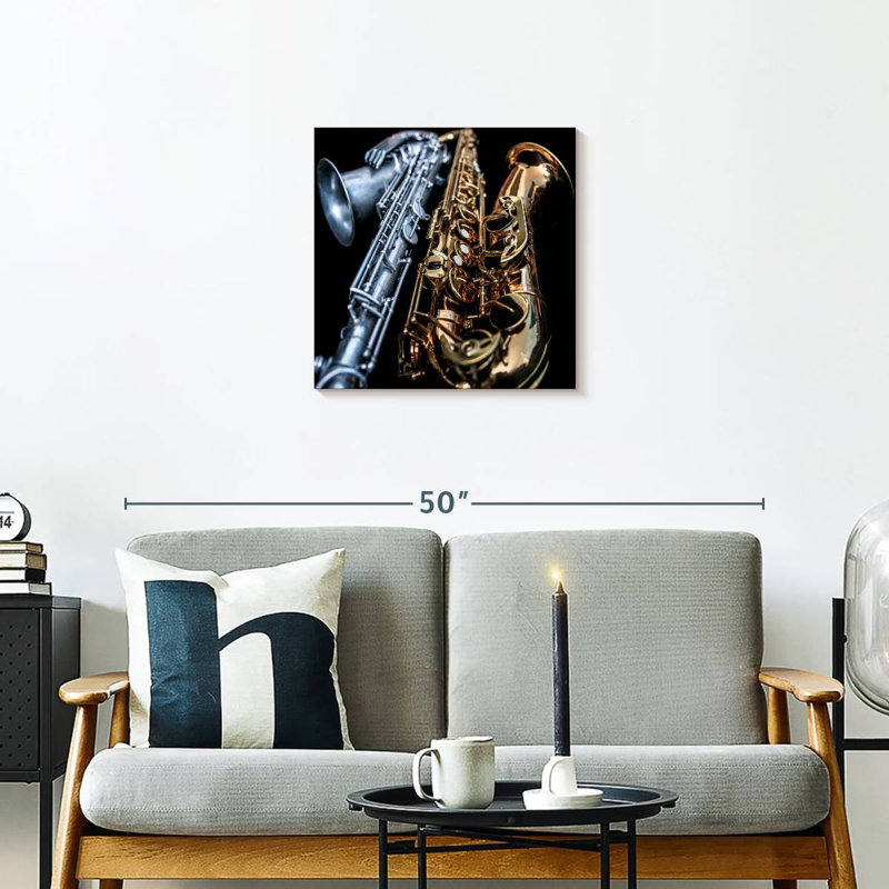 Abarca Saxophone Duo, 20" H x 20" W