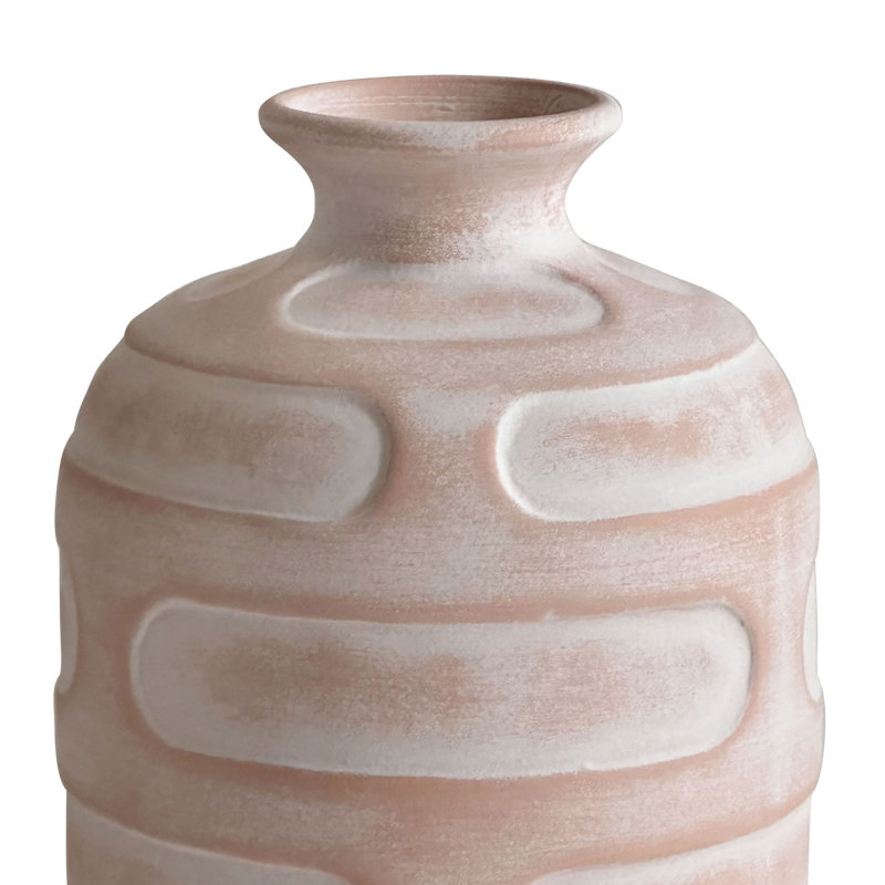 Vase rétro en terre cuite